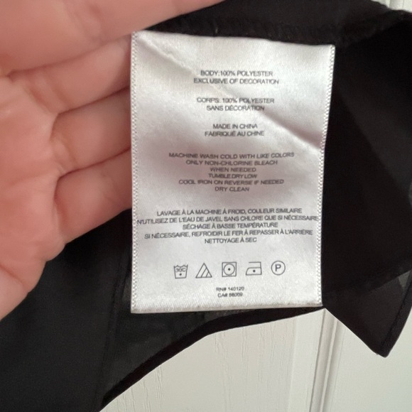 Stella and Dot black lace camisole style tank - Picture 4 of 5